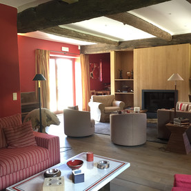 Salon, feux ouvert